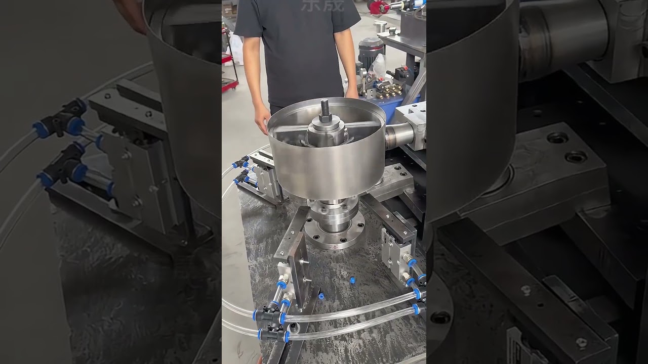 Fast flanging, customizable size #Flanging machine