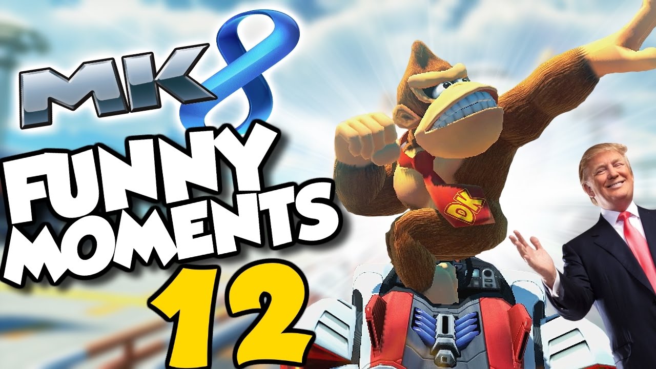Mario Kart 8 Online Funny Moments! Mario Kart Montage 12!!