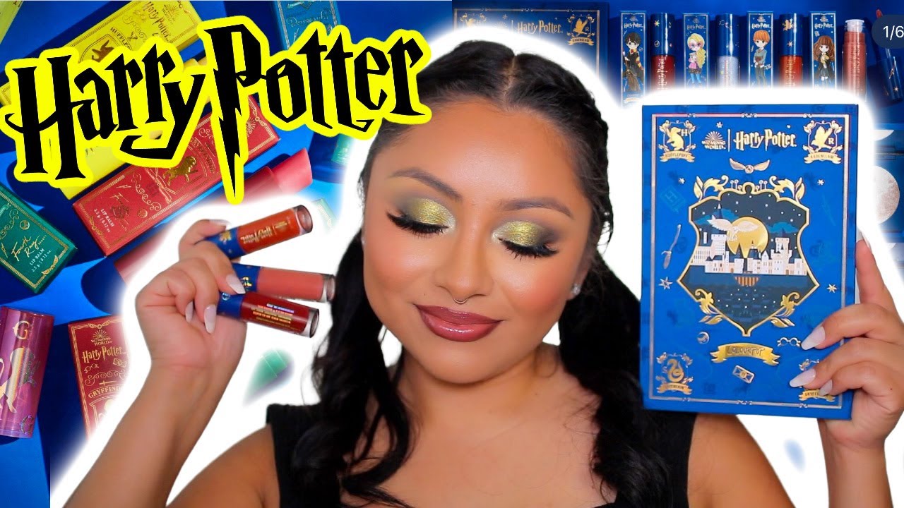 NEW COLOURPOP X HARRY POTTER COLLECTION TUTORIAL AND REVIEW