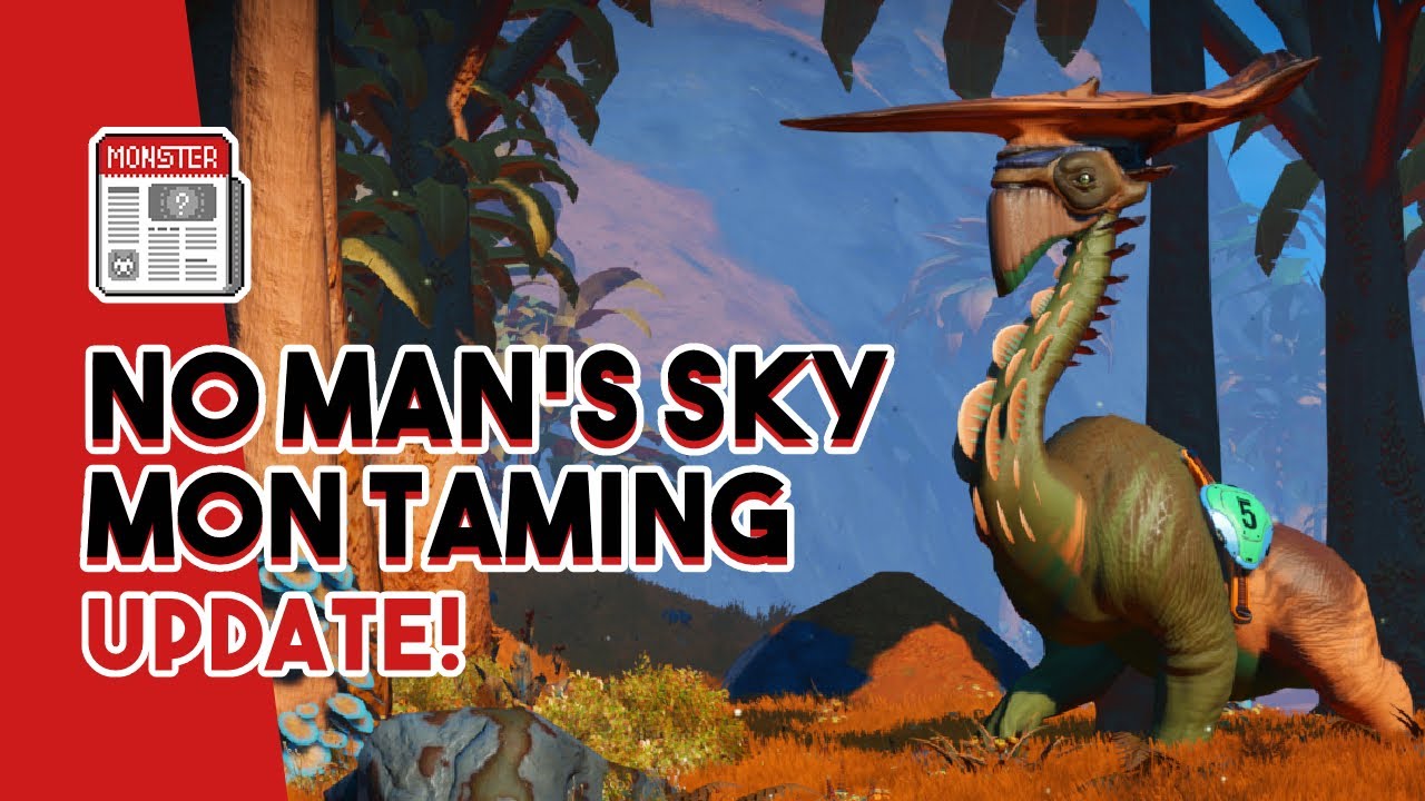 No Man's Sky Had a Monster Taming Update! | Monster Taming News