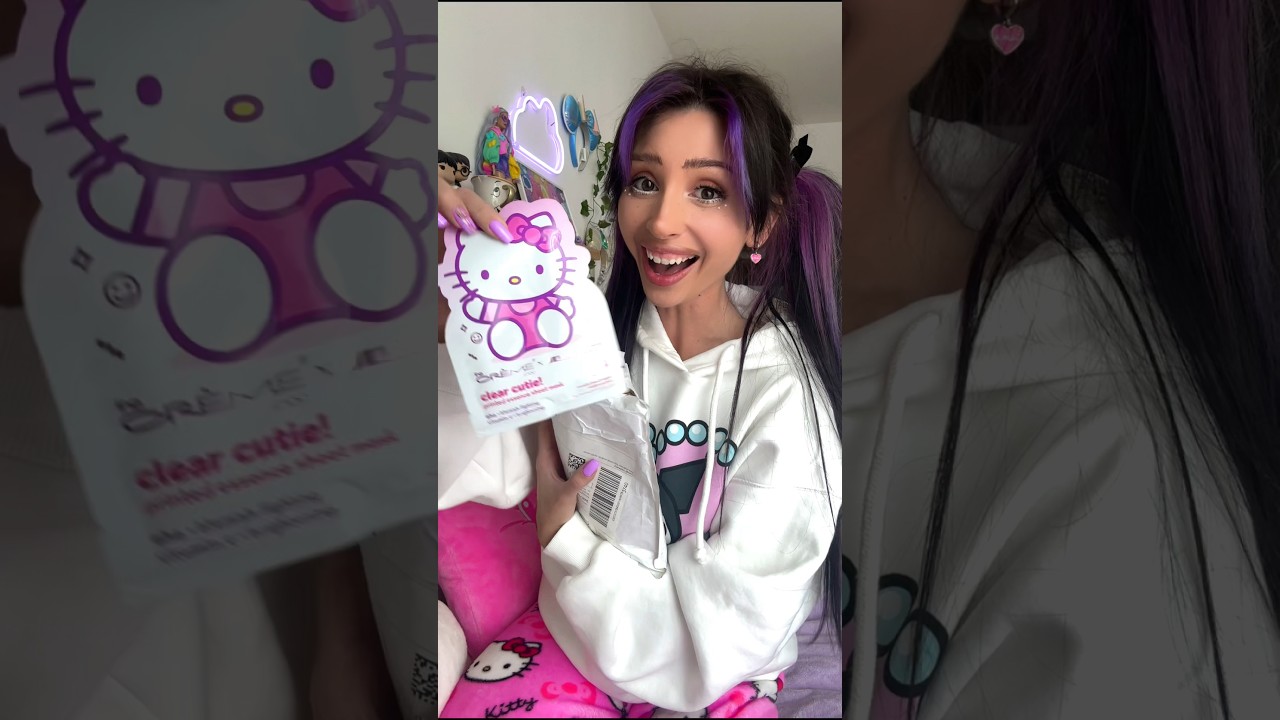 Otwieram PACZKĘ od OBSERWATORKI! 🩷 #hellokitty #otwieramy #paczka #niespodzianka #unboxing #kuromi