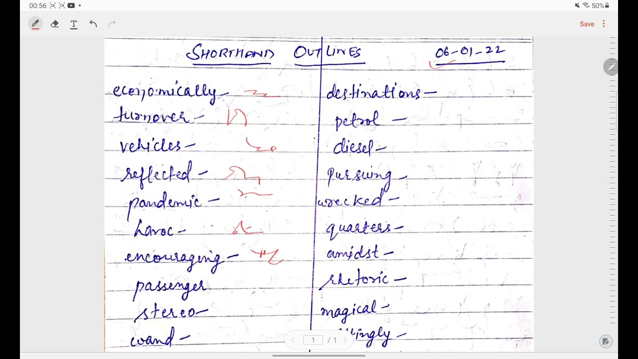 Daily Excelsior Newspaper (Shorthand outlines)....(06.01.21》 (Ex. 47) #JKSSB Stenographer