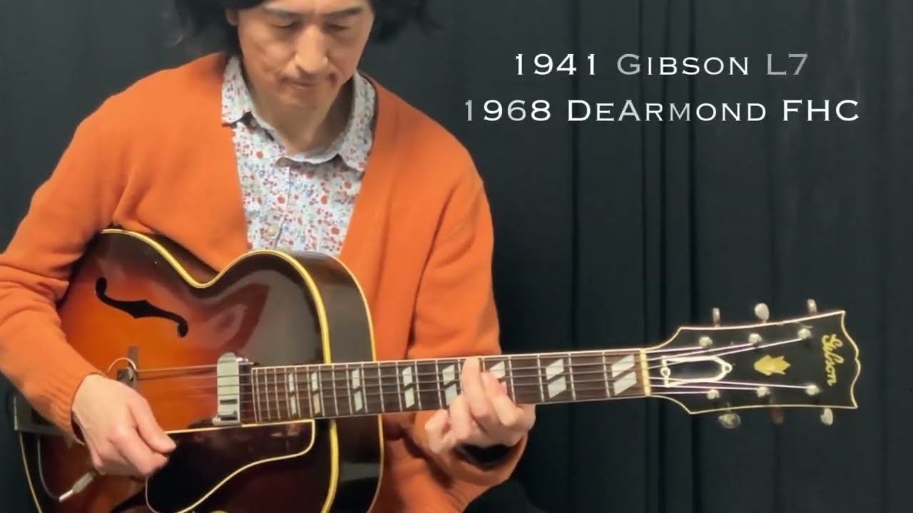 1941 Gibson L7 with 1968 DeArmond FHC / Jazz Guitar Solo / Just Friends