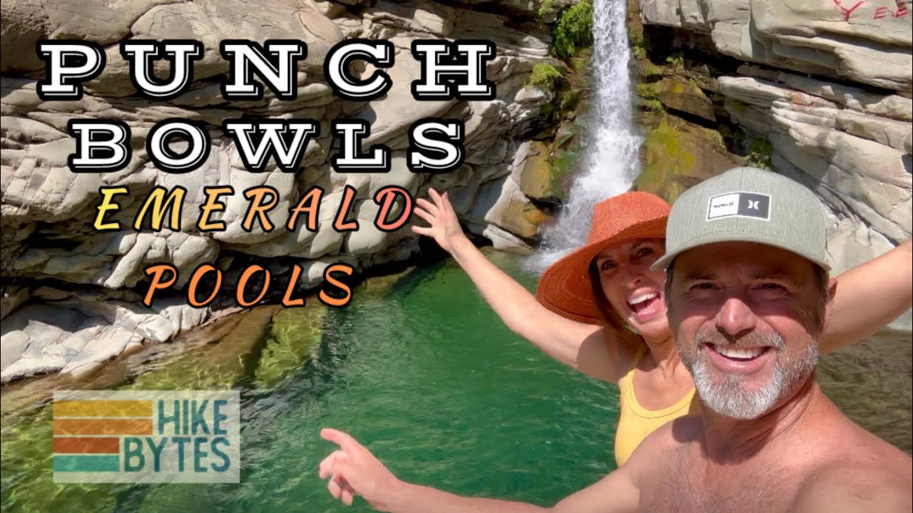 Santa Paula Punch Bowls Ojai CA | Best Waterfalls and Swim Holes | Los Padres Mountains 
