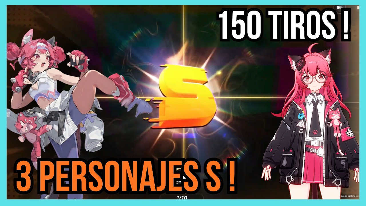 NTE: 150+ TIRADAS ! 3 personajes S y una skin ! sistema gacha (Demasiada suerte)