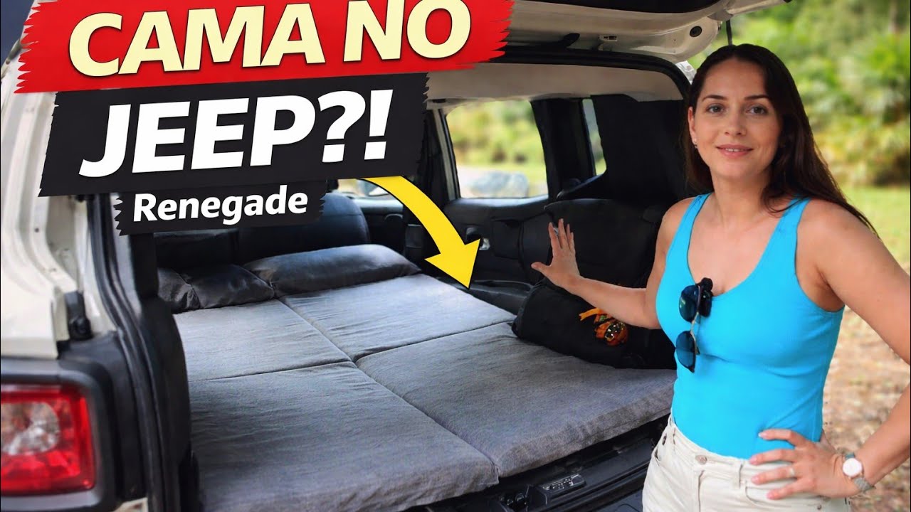 CONHEÇA NOSSO JEEP RENEGADE HOME: COMO DORMIMOS NELE