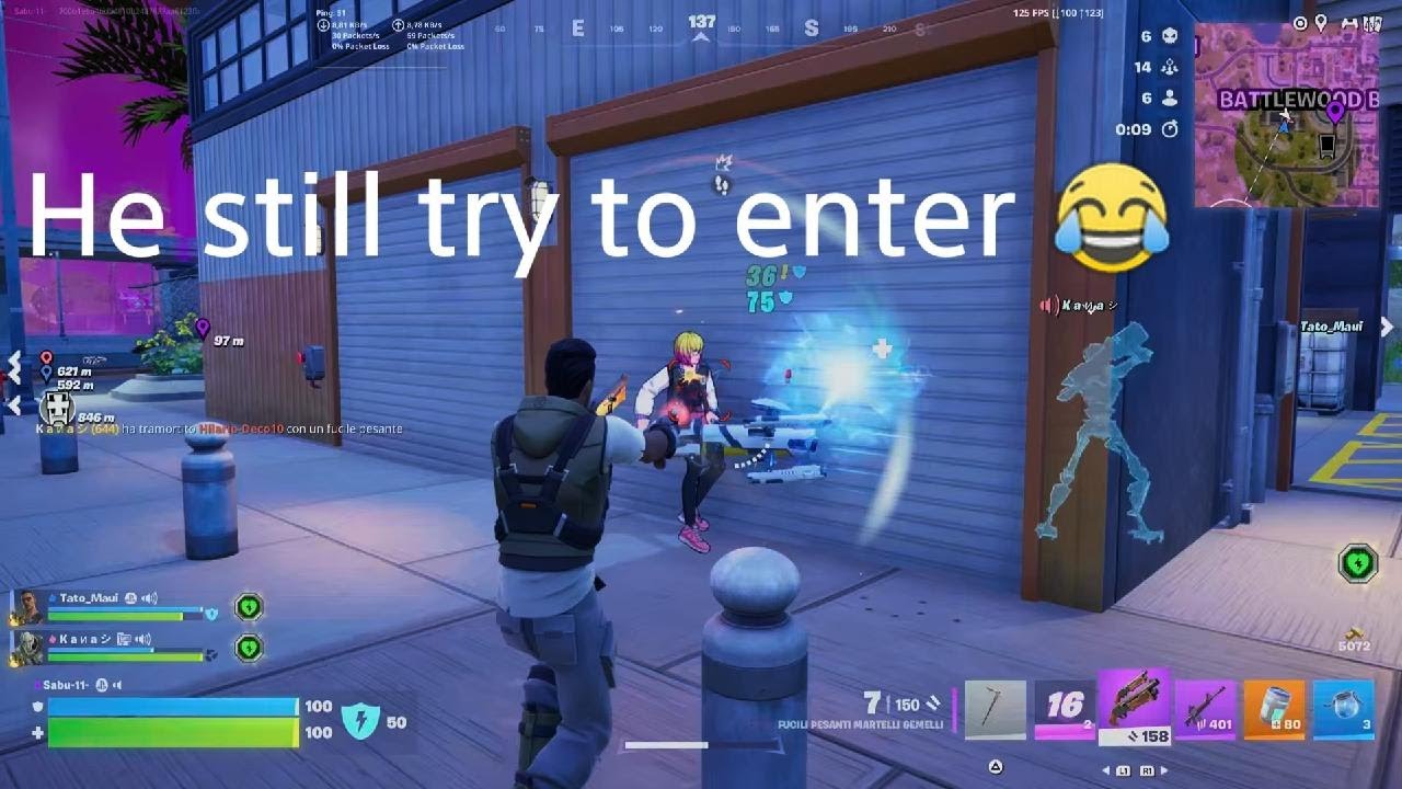 Fortnite ZB - The endgame was hilarius 😂
