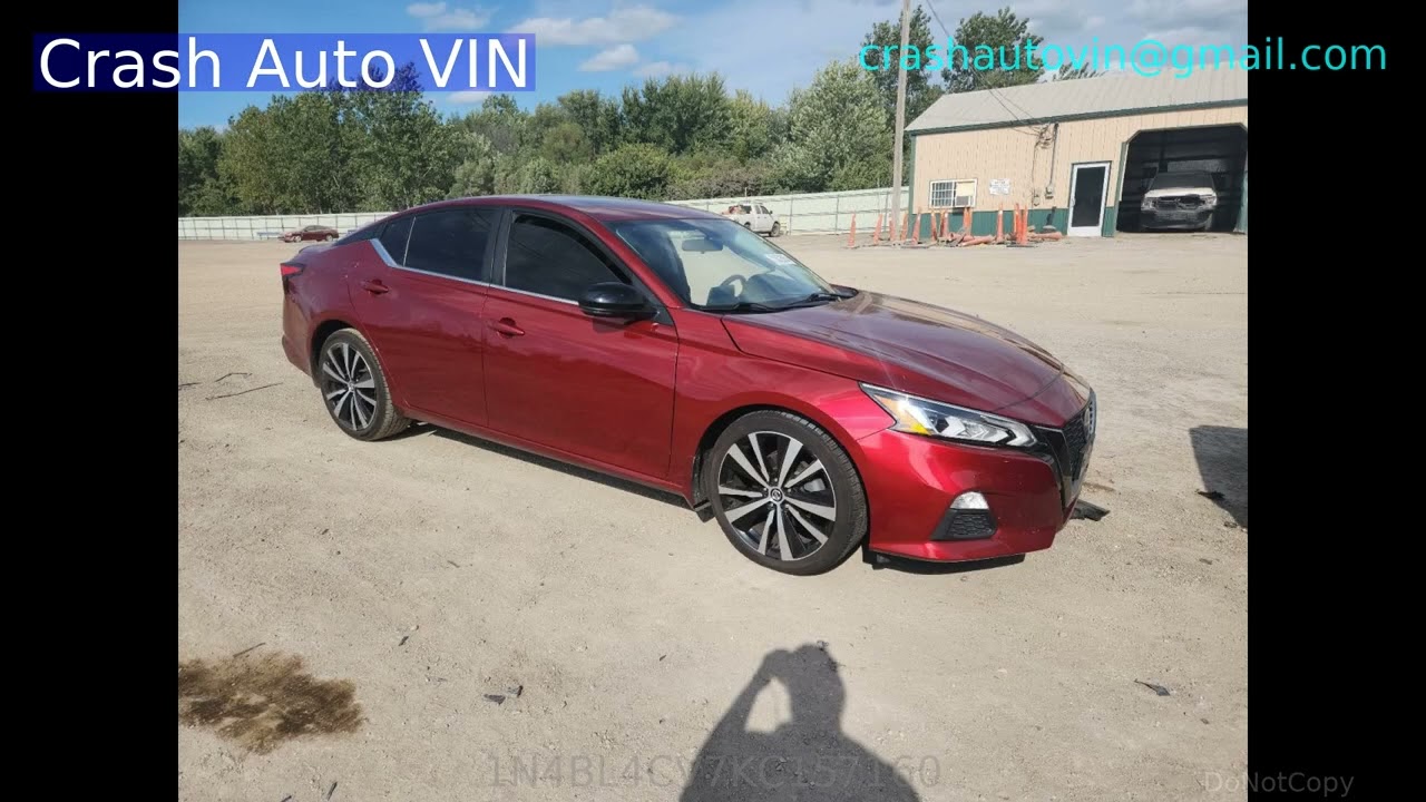 1N4BL4CV7KC157160 Nissan 2019 ALTIMA