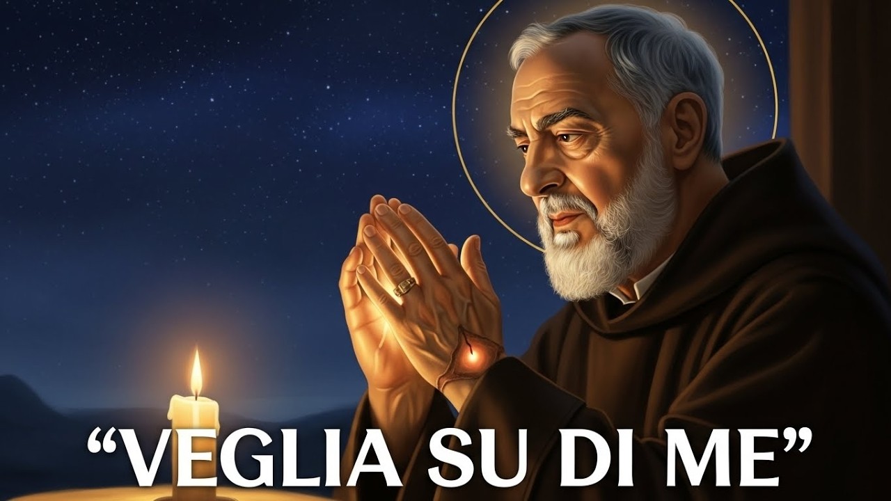 Preghiera della Sera a Padre Pio per Protezione, Pace e Sonno Sereno
