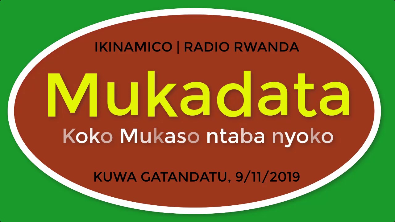 Iyo ngira ntya yari ijambo | Mukadata | Mukaso | Nzaramba | Ikinamico ya kera