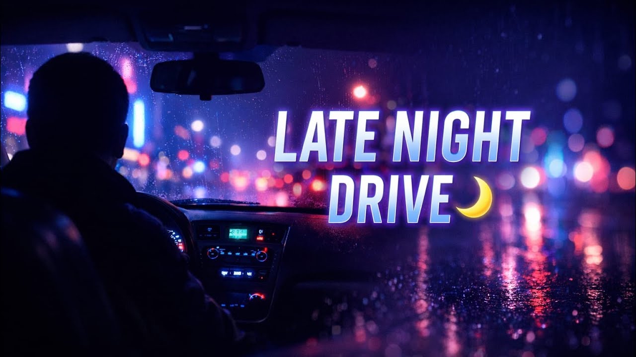Late Night Drive 🌙 Chill Rap for Empty Roads Mix 