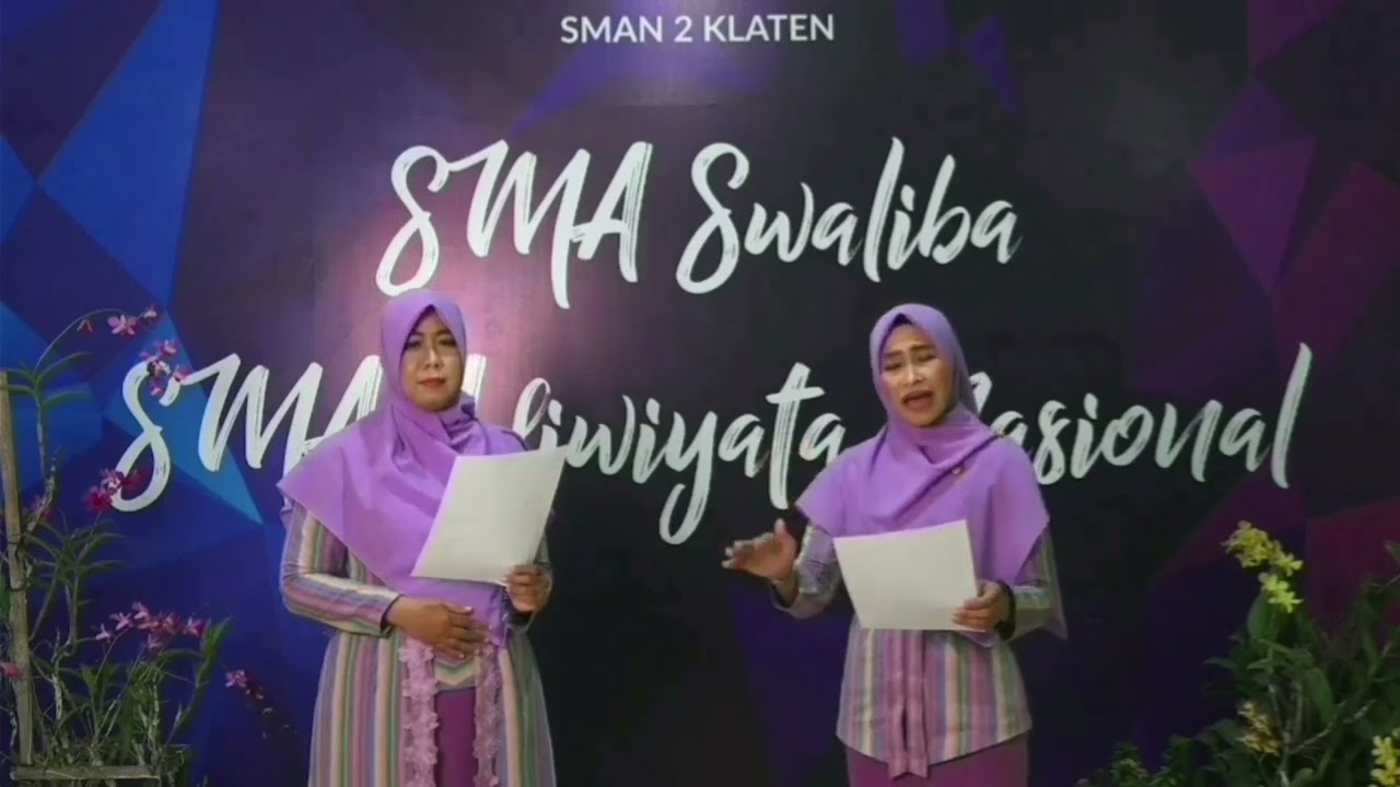 LOMBA BACA PUISI SMAN 2 KLATEN 