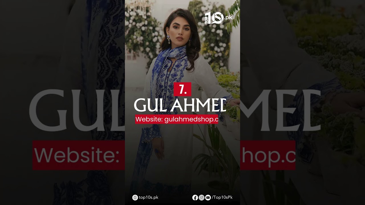 Top 10 Best Women's Clothing Brands In Pakistan