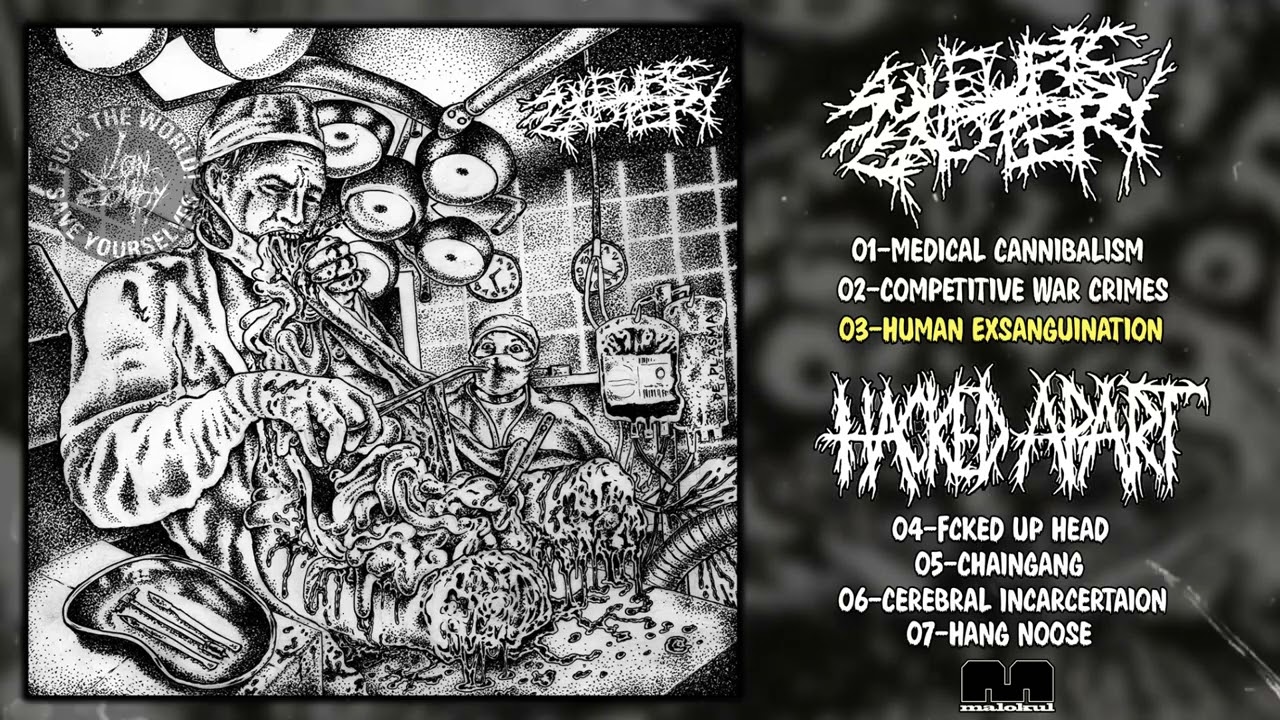 Sulfuric Cautery / Hacked Apart FULL SPLIT 7