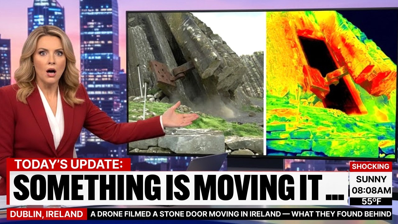 Historians Mocked Ireland's Moving Stone Door Until Drones Captured What Lies Behind It