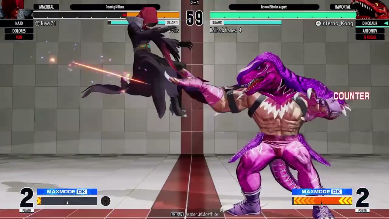 InfernoKong KOFXV Online Session (27/03/24)
