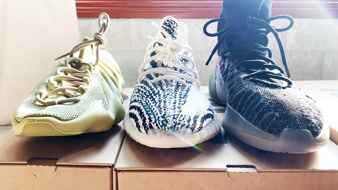 Yeezy 450 Resin / ON FEET + YEEZY family 350,380,500,700..../ [sneaker mv]