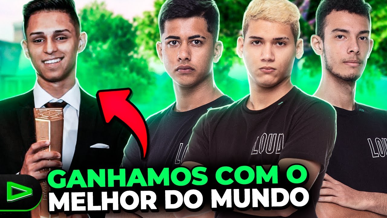 JOGUEI COM O MELHOR DO MUNDO - RANQUEADA FREEFIRE FT NOBRU VINI E BRADOOCK