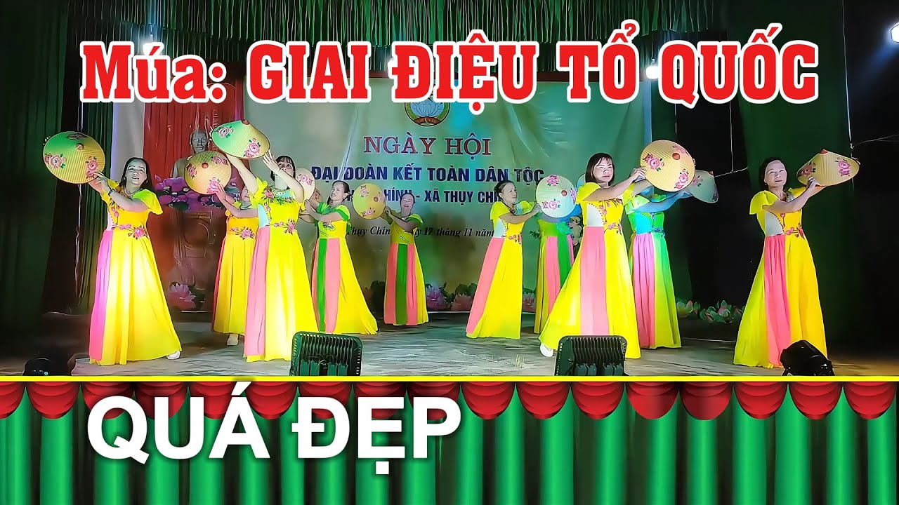 Múa GIAI ĐIỆU TỔ QUỐC | Đội Văn Nghệ thôn Chính xã Thụy Chính