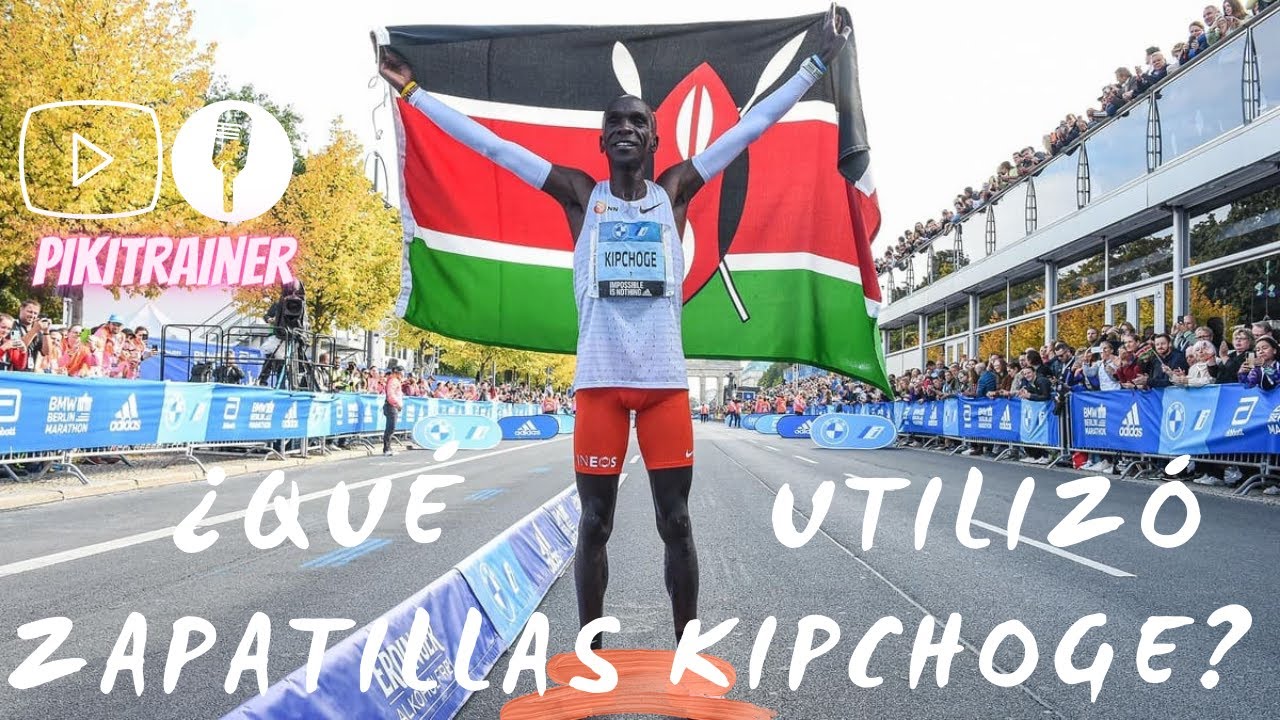¿Qué ZAPATILLAS 👟 utilizó KIPCHOGE en el RÉCORD DEL MUNDO de MARATÓN 2022?