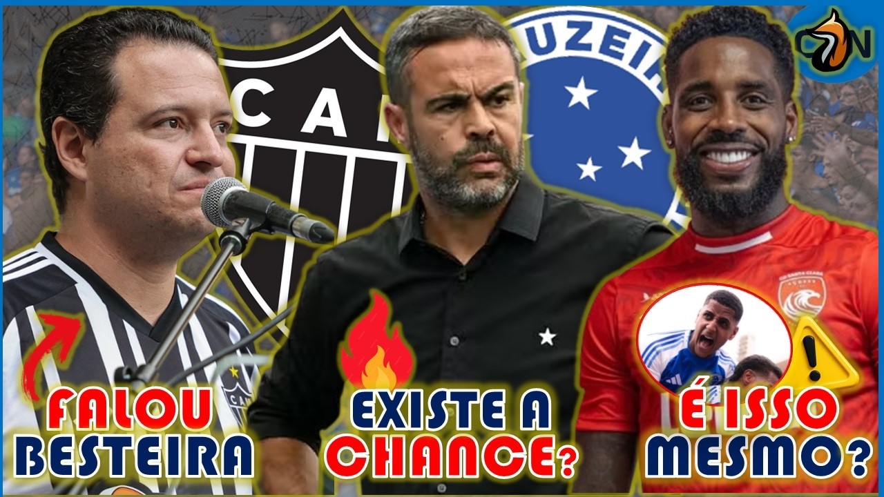 🔥🦊 ARTUR JORGE NO CRUZEIRO PODE ACONTECER!? 😒 MENIN FALANDO BESTEIRA DO MINEIRÃO 🚨 SAÍDA BIZARRA E+