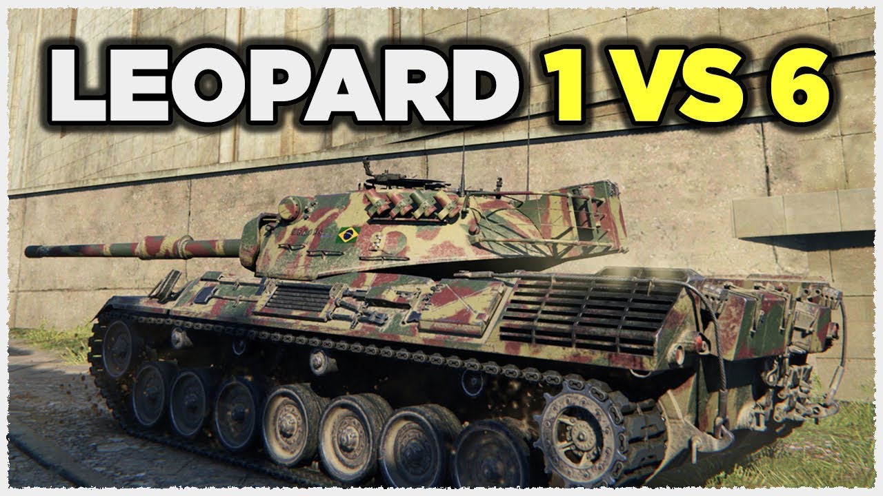 Leopard 1 &bull; ДИНАМИКА и МАНЁВРЕННОСТЬ vs БРОНИ &bull; WoT Как Играть
