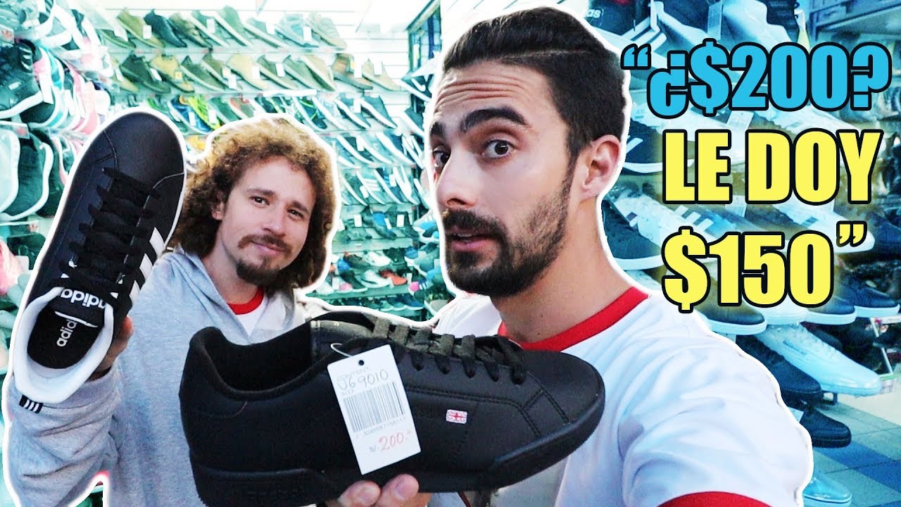 El mercado de sneakers fake más grande de America! Perú