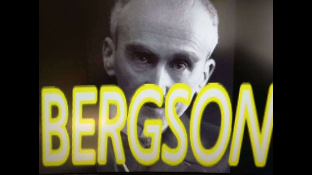 BERGSON , le philosophe de l'intuition.