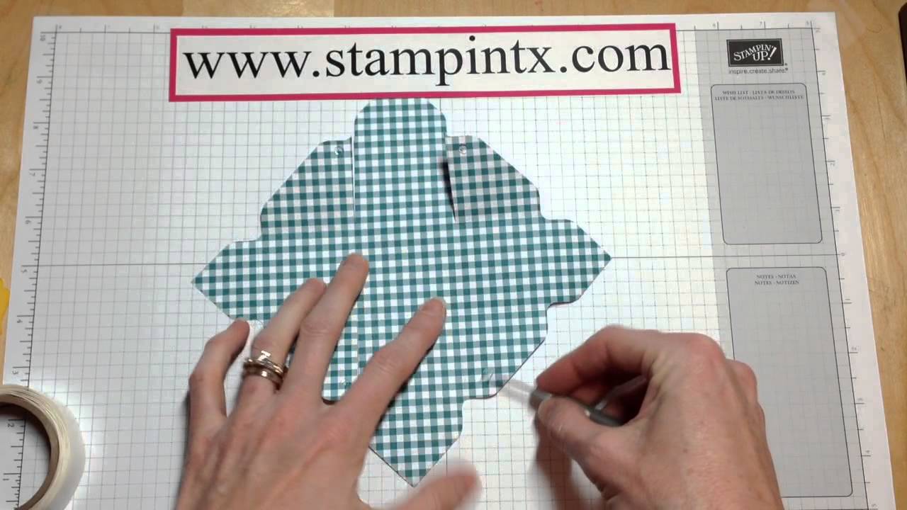 How to Create a Cute Little Easter Basket using the Envelope Punch Board