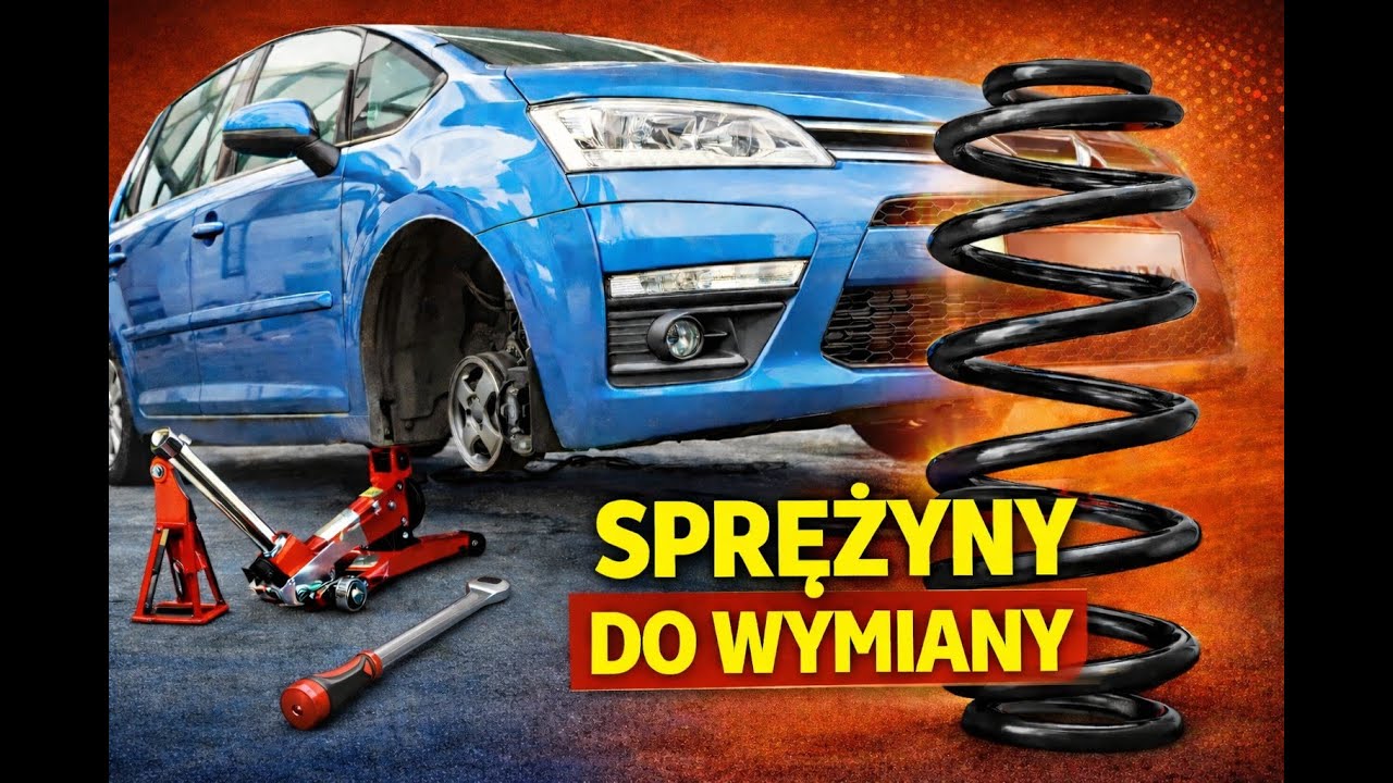 Jak wymienić sprężyny w C4 Picasso (DIY – tanio i szybko)