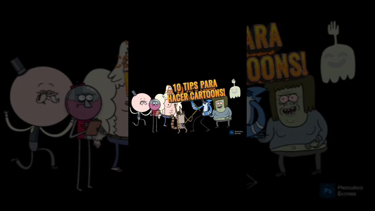 C&oacute;mo Dibujar Estilo Regular Show ✍️ | Papaleta y Fantasmano + Tips de estilo cartoon #drawing