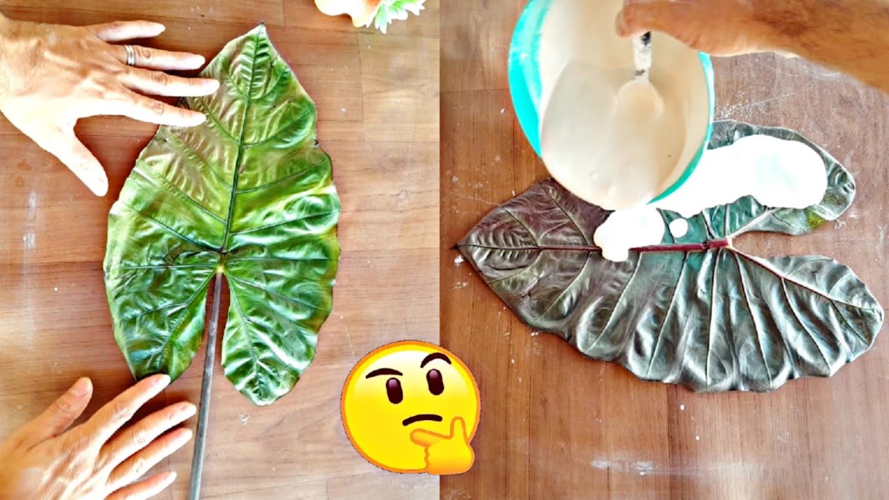 OLHA ESSA IDEIA 💡 ESPETACULAR QUE FIZ PARA DECORAR MINHA CASA USANDO GESSO, FOLHA NATURAL E BEXIGA🎈
