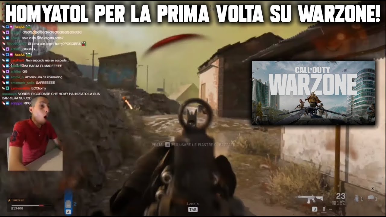 HOMYATOL PER LA PRIMA VOLTA SU COD WARZONE!