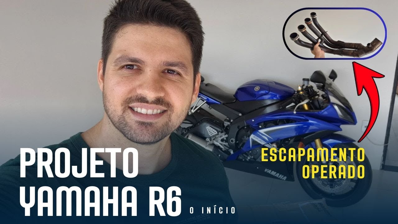 PROJETO YAMAHA R6 | ESCAPAMENTO OPERADO