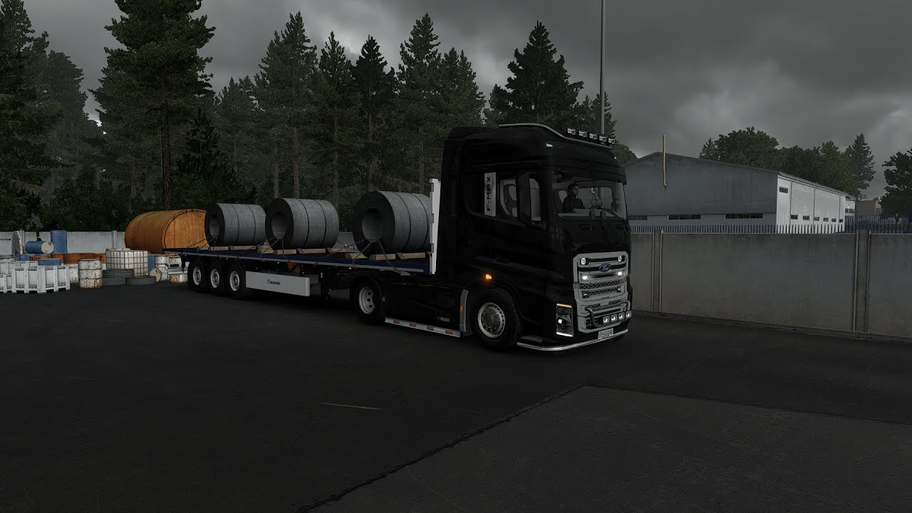 Realistic Driving | ETS2 | FORD F-MAX | Ylivieska (Finland) to Östersund (Sweden)