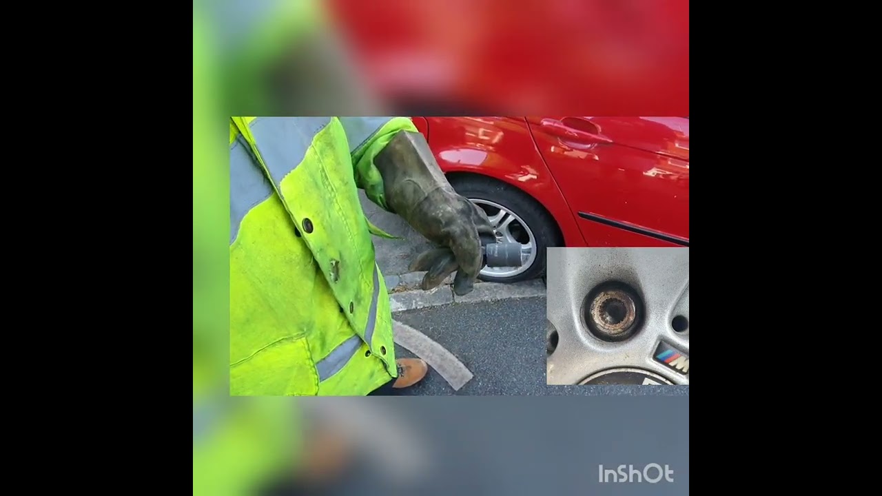 BMW No Wheel Lock Key!  Over Torqued!