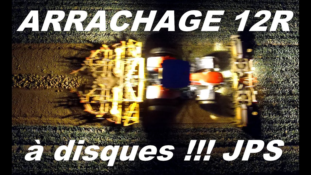 Arrachage Betteraves JPS SOYEZ 12 rangs à disques - Sugar Beet Harvest 12 rows 2018