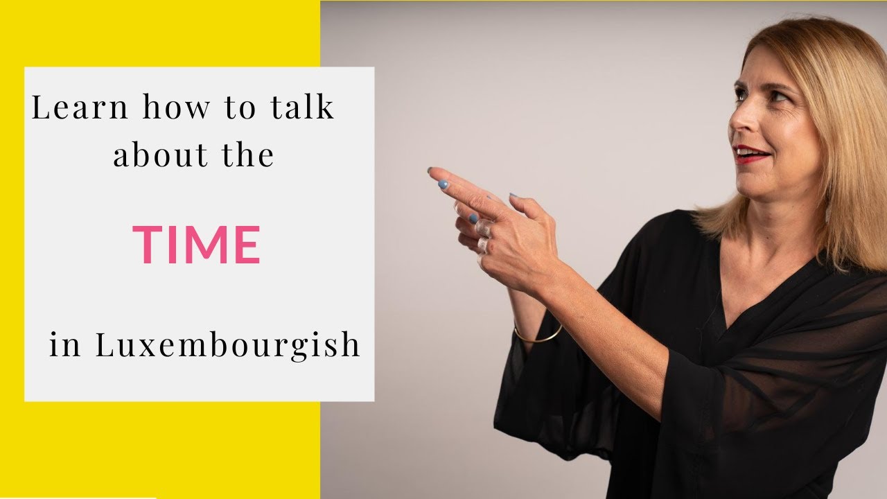 Learn how to talk correctly about the TIME
