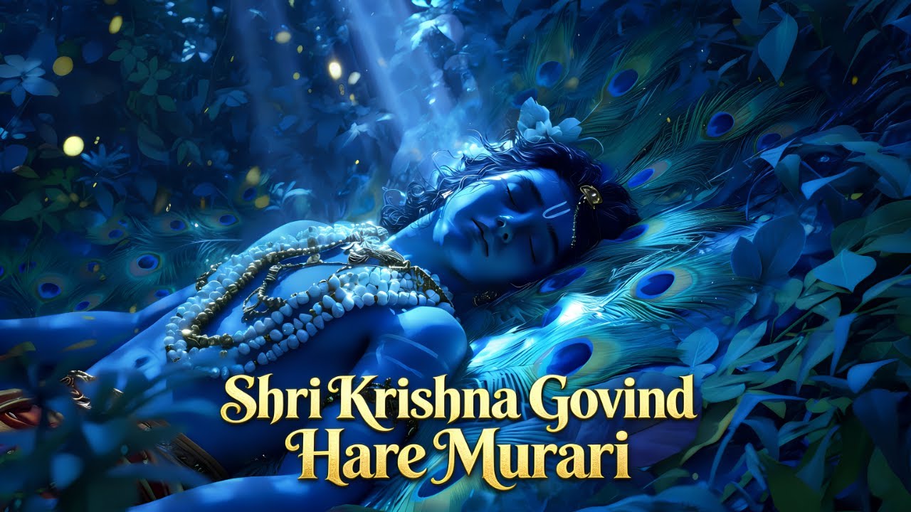 श्री कृष्ण गोविंद हरे मुरारी | Soothing Bhajan |  Shri Krishna Govind Hare Murari