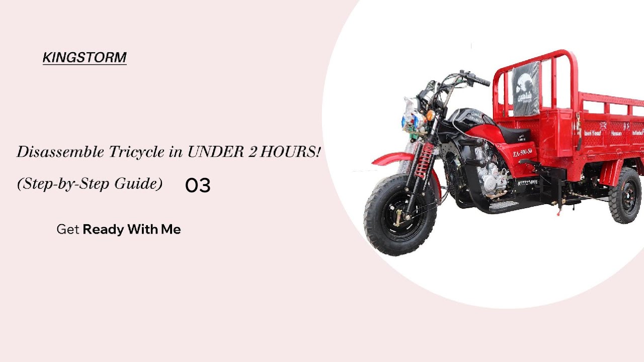 Disassemble Your Tricycle in UNDER 2 HOURS! (Step-by-Step Guide) 03 #tricycle#assembly#diy#beginners