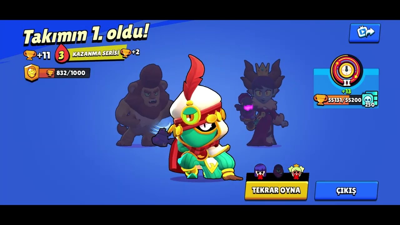 Tara ile Brawl Stars da Kupa kasmaya devam ediyoruz :)