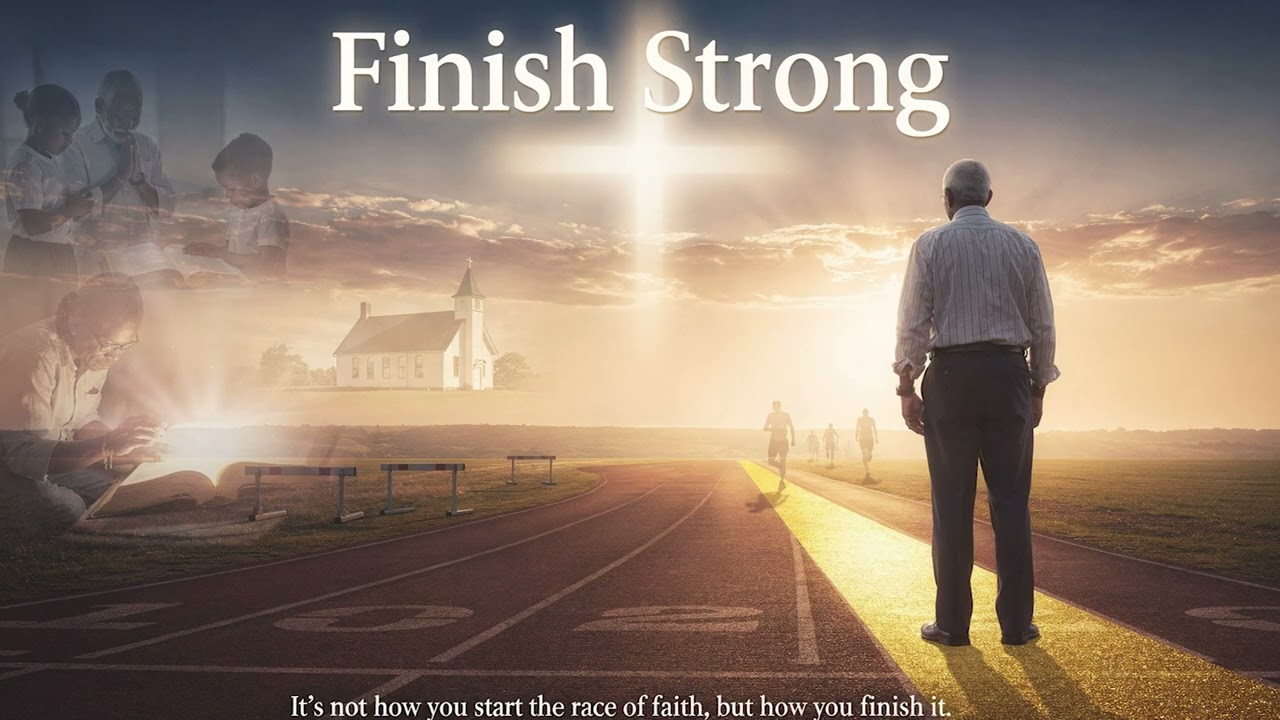 Finish Strong | Powerful Gospel Song of Faith & Endurance