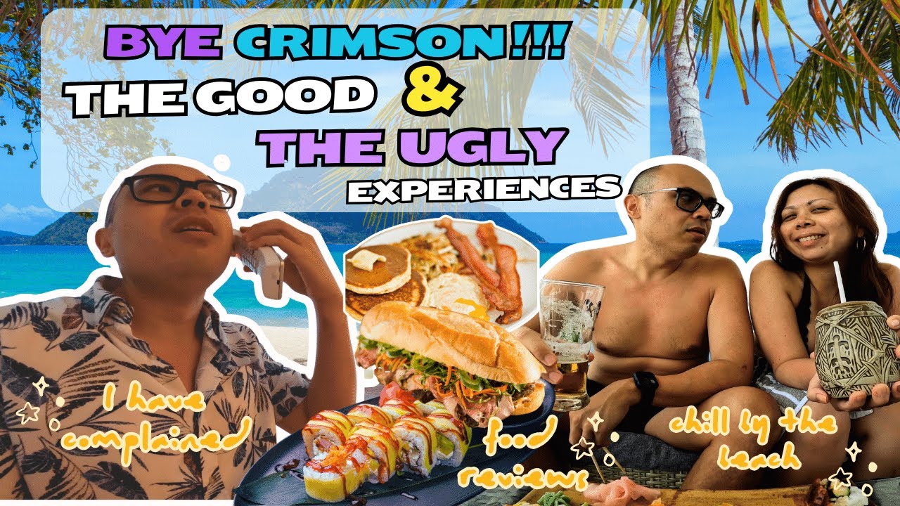 Crimson Hotel Boracay 🌊 | Azure Restaurant | Last Day in Boracay 🏝️🌞