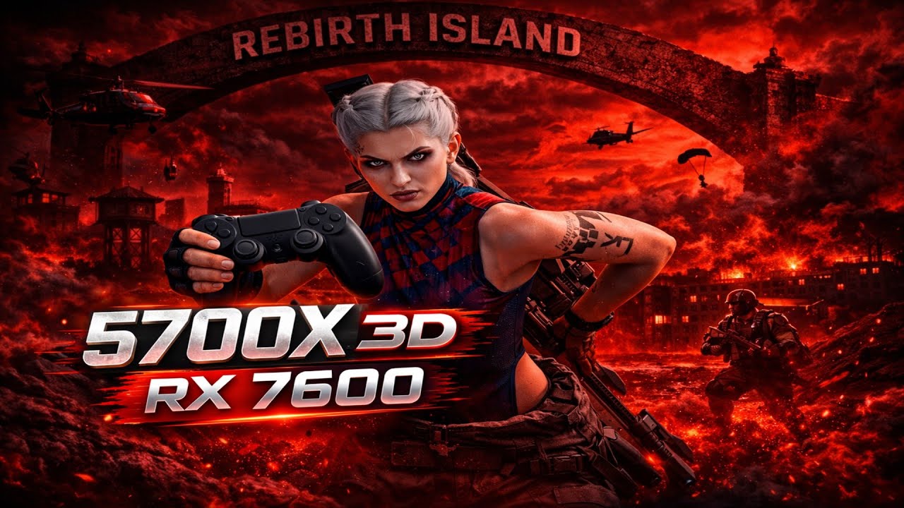 🔴 LIVE  Black Ops 7 NO R7 5700X3D + RX 7600 😱