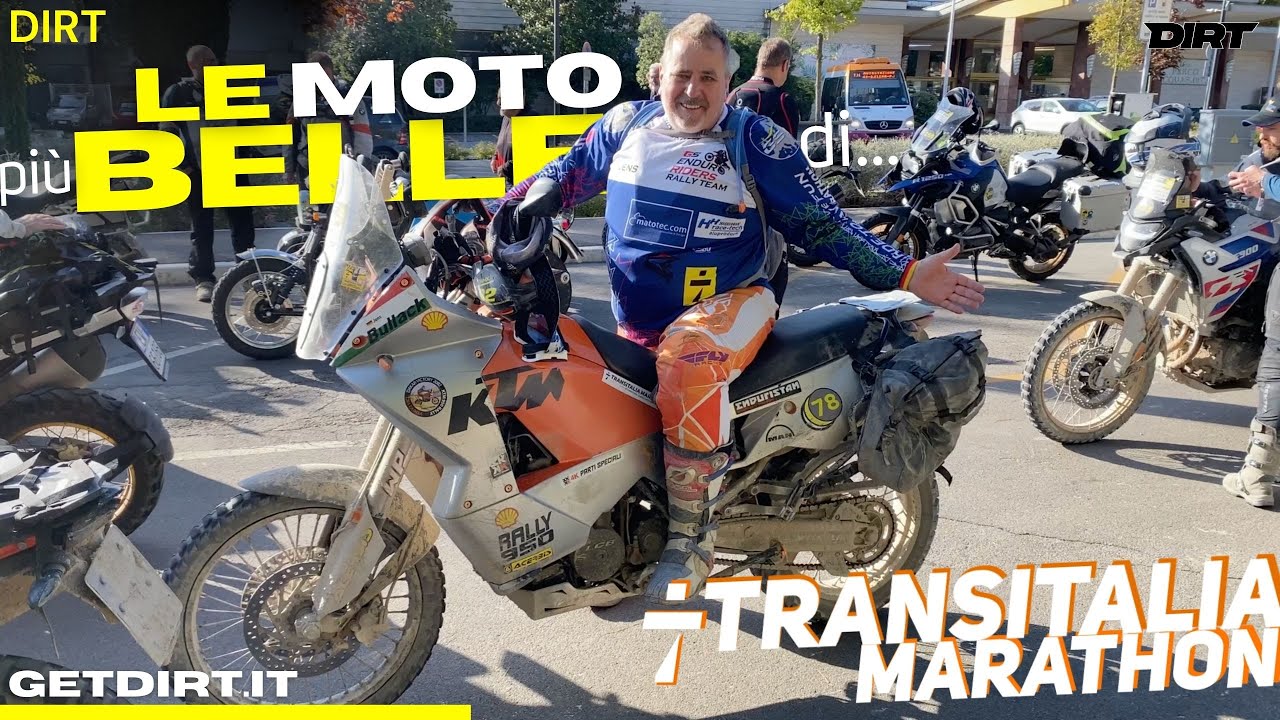 Le moto più belle della Transitalia Marathon 2023: Harley-Davidson, BMW, KTM, Honda e altre