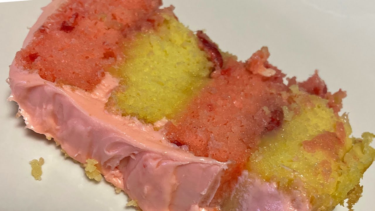 Strawberry Lemonade Cake | Easter Sunday Dessert | Soul Food Recipe