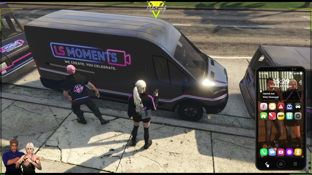 Millie in Los Santos / Lucky V / GTA V RP - Die Bürde, nichts sagen zu dürfen