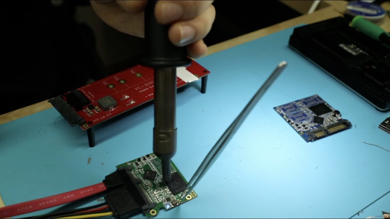 how to recover data from KingFast SSD using PC3000 Portable Pro