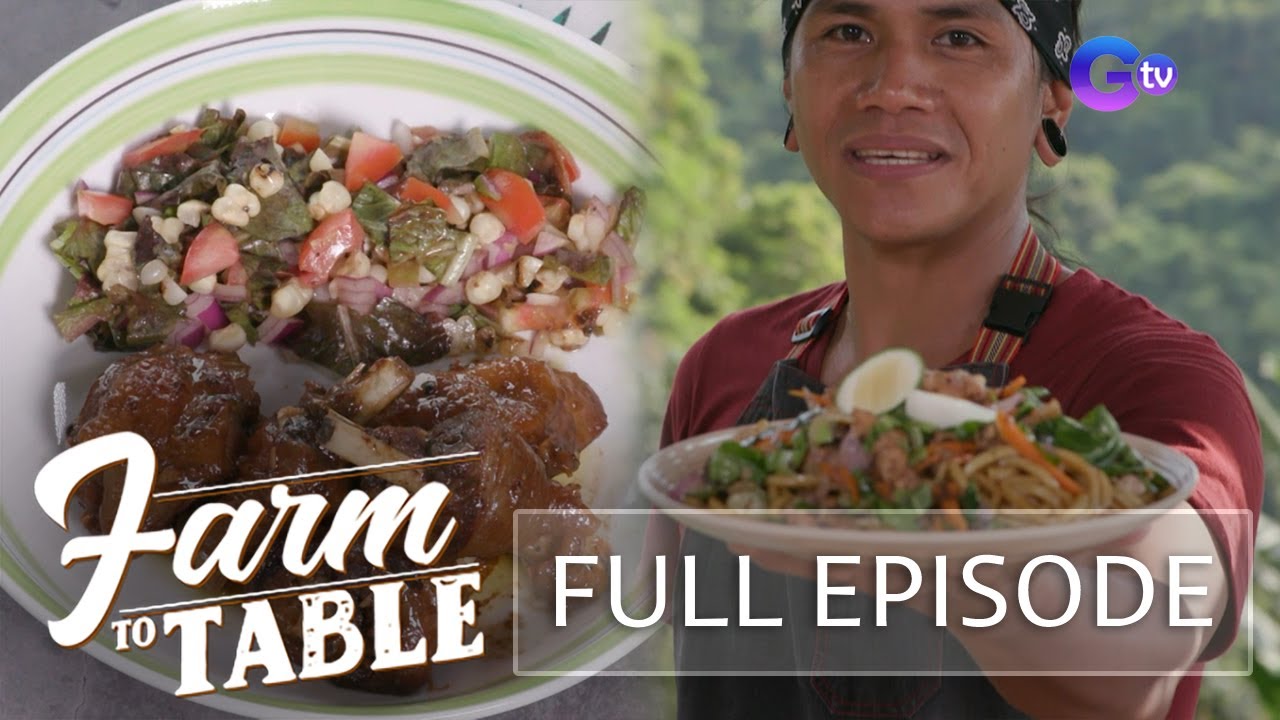 Farm To Table: Chef JR Royol prepares a sumptuous three-course meal (Full Episode) (Stream Together)
