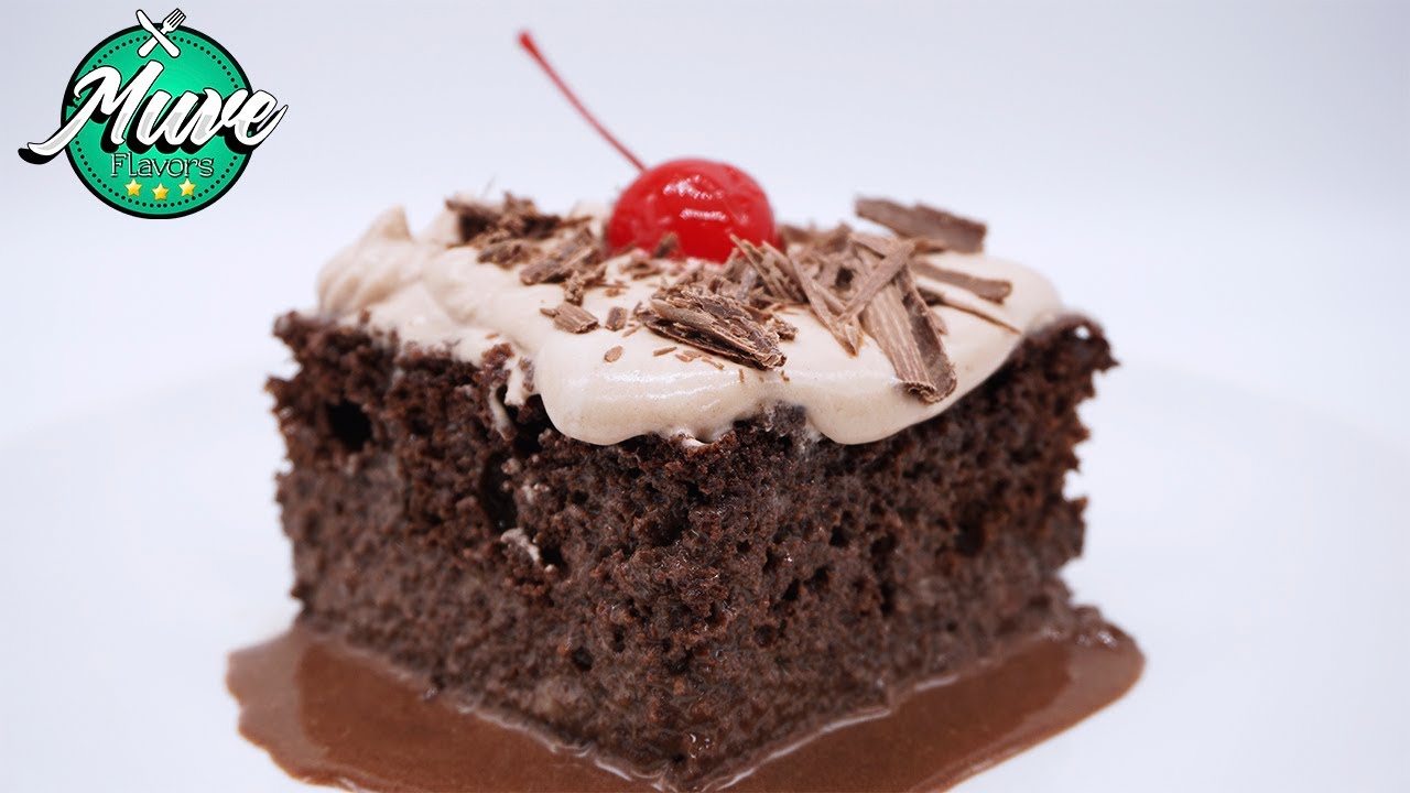 Pastel TRES LECHES de CHOCOLATE súper cremosa | Cómo hacerla paso a paso | Muve Flavors